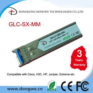 China 1.25G 850nm 550m SFP Fiber Optic Module Transceiver for GLC-SX-MM Compatible on sale