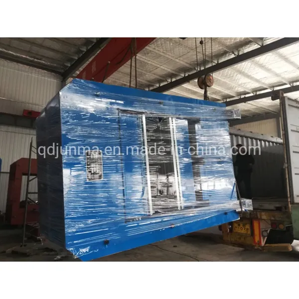 Frame Type High Configuration Hydraulic Plate Rubber Vulcanizing Press Machine with PLC Automatic Control