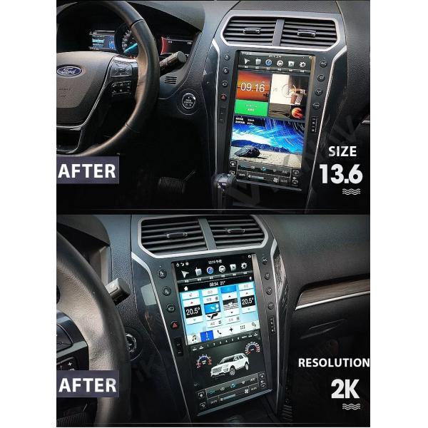 Android 13 2Din Ford Explorer Car Stereo Radio Car Multimedia Player