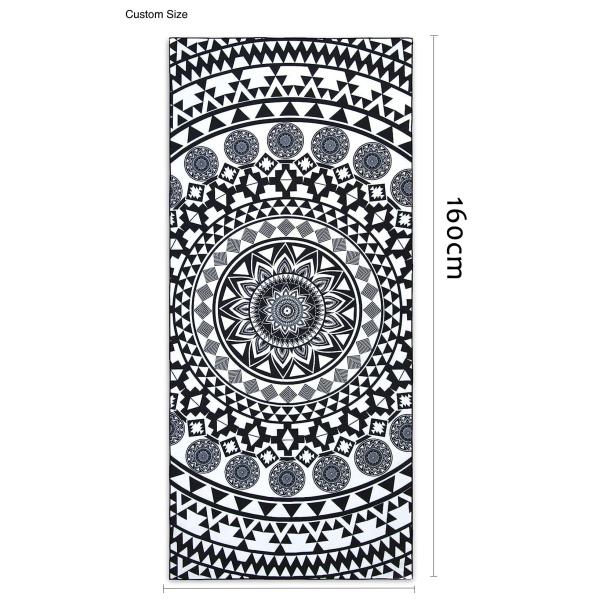 Antibacterial Microfiber Beach Towel Soft Lightweight