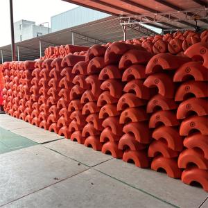 Offshore Hose Floats Orange Pe Pvc Pipe Dock Floats fo Pipeline System