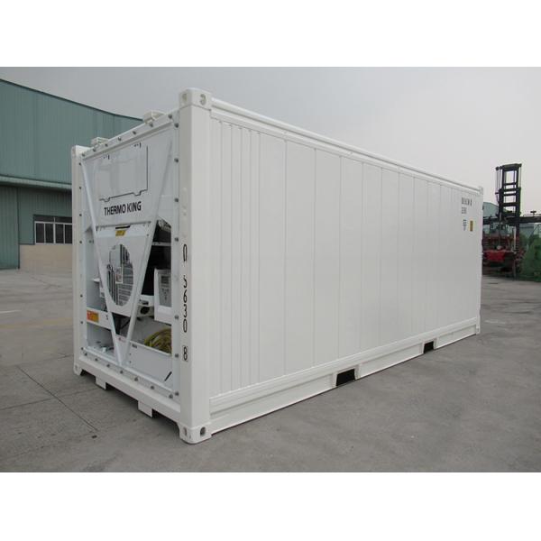 20ft Reefer Container Thermo King Refrigerated Cooler with External Dimensions 606*244*259mm and 32CBM Capacity