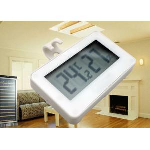 Quality High Accuracy Digital Room Thermometerwith Hanging Hook Large LCD Display for sale