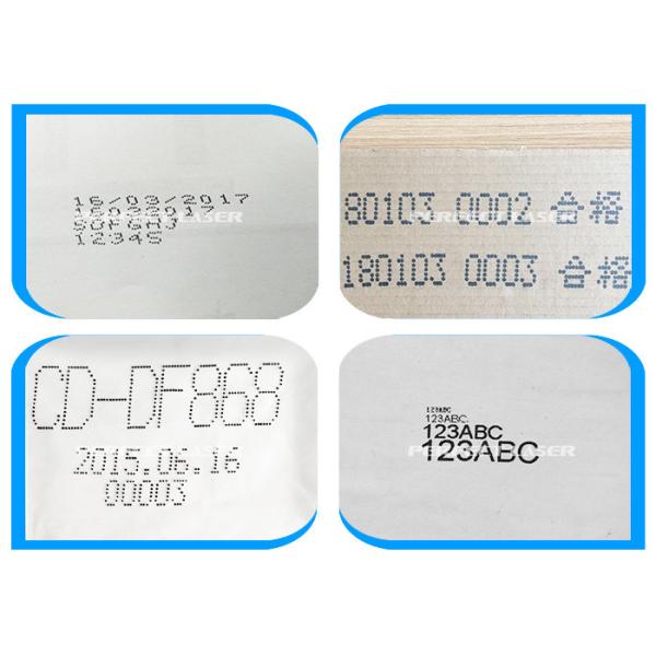 Uncontiguous Marking System Industrial Inkjet Printers / Egg Printing Machine