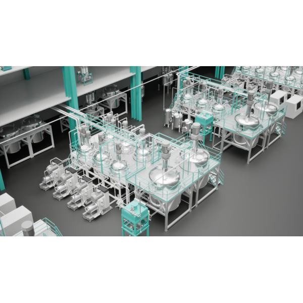 Mixing Tank with Polished Finish Easy Operation Manual Top Discharge CE/ISO/FDA Certified