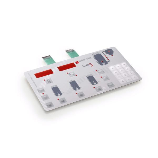 Lightweight Flexible Membrane Switch Keypad Thin Film With 3M467 / 3M468 Adhesive 2