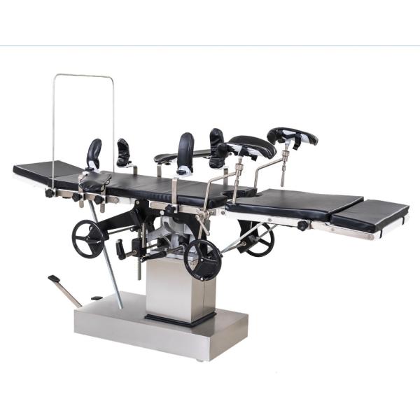 Pink Electro Hydraulic Surgical Operation Table Side Controlled
