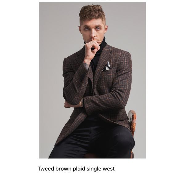 2022 Autumn and Winter Men's Casual Suit Jacket in Pure Wool Imported from Australia