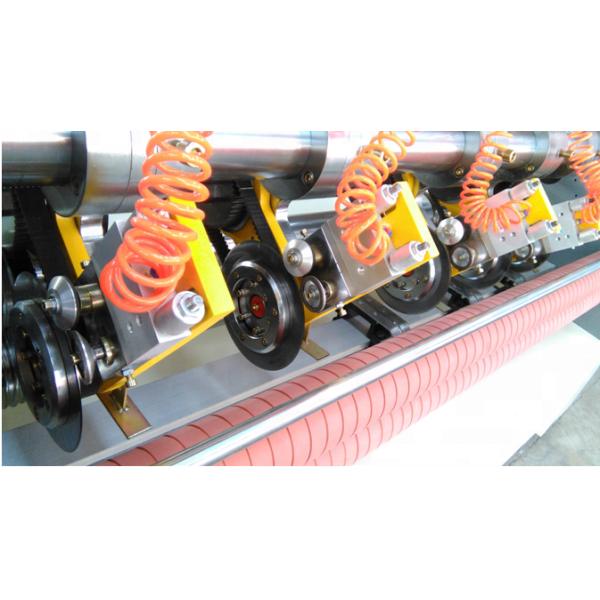 Thin Blade Slitter Scorer Machine , Grinding Type Corrugated Box Die Cutting Machine