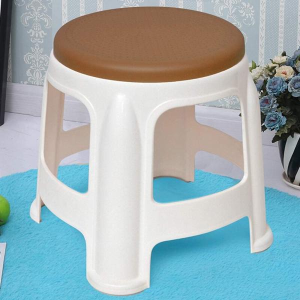 Hate Crying Plastic Stacking Stool , Non Slip Bathroom Stool Eco - Friendly