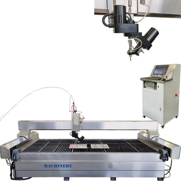 CNC 5 Axis Water Jet Machine
