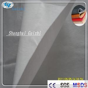 China High Density Fake / Synthetic Leather Fabric Spunlace Nonwoven Fabric on sale