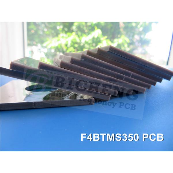 6.35mm F4BTMS350 RF PCB 1OZ Hot Air Soldering Level (HASL)