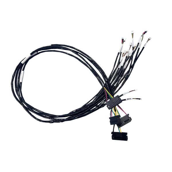 Soft UL94V0 Electrical Harness Wire Temperature Acquisition 15 Pin Multiple Joint