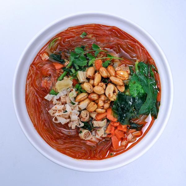 Spicy And Sour Chongqing Style Spicy Instant Noodle Vermicelli wide vermicelli MALA flavor