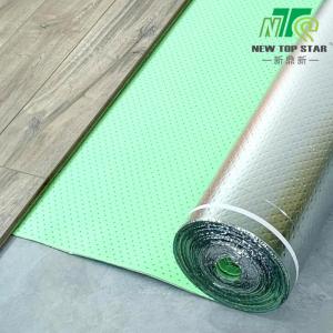 China Green Cross Linked Polyethylene Foam Roll Soundproof Vapor Barrier Underlay on sale