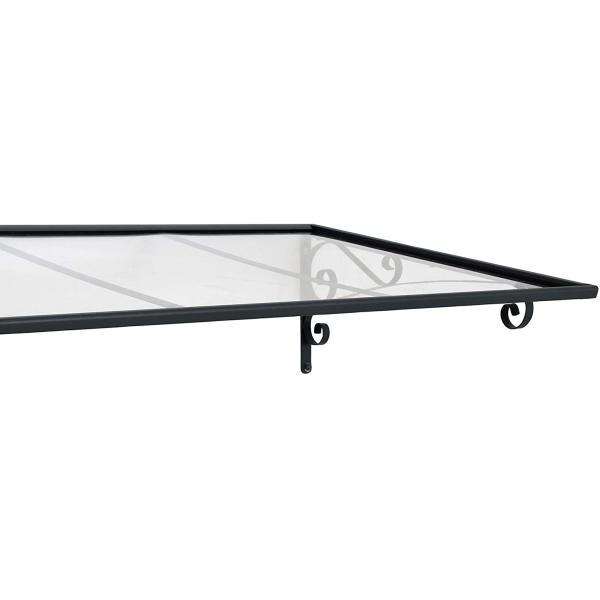 Outdoor 100cm Solid Sheet Door Window Awning Canopy