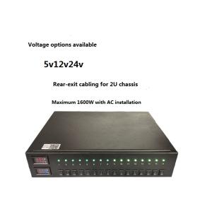Quality 12V 24V Automated Test Fixture Centralized Ups Power Supply Rack for sale