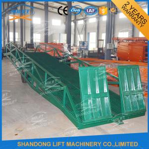 Quality Adjustable Warehouse Container Loading Ramps , Electric Container Yard Ramp for sale
