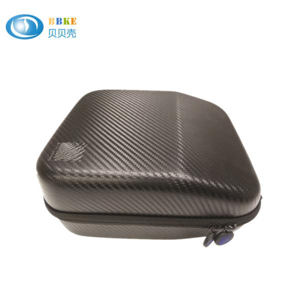 Portable EVA Headphone Case , Hard Shell Earphone Carrying Case PU + EVA