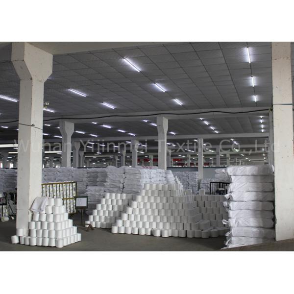 Dyeing Tube Polyester Ring Spun Yarn Smooth Texture For Making Sewing Thread