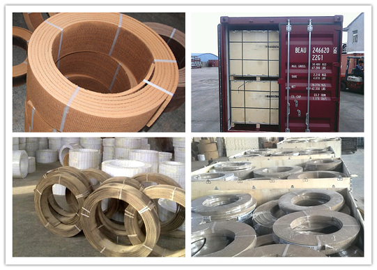 Strengthen Brass Wire Woven Brake Lining Material Resin Based Brake Lining
