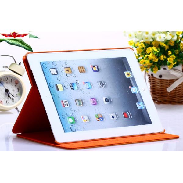 Ipad 2/3/4 PU Leather Cover Cases Smart Sleep/Wake Up Function Durable Multi Color