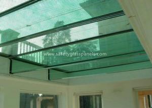 China 12mm Tempered Laminated Glass Panels Fire Proof Guard Against Theft on sale
