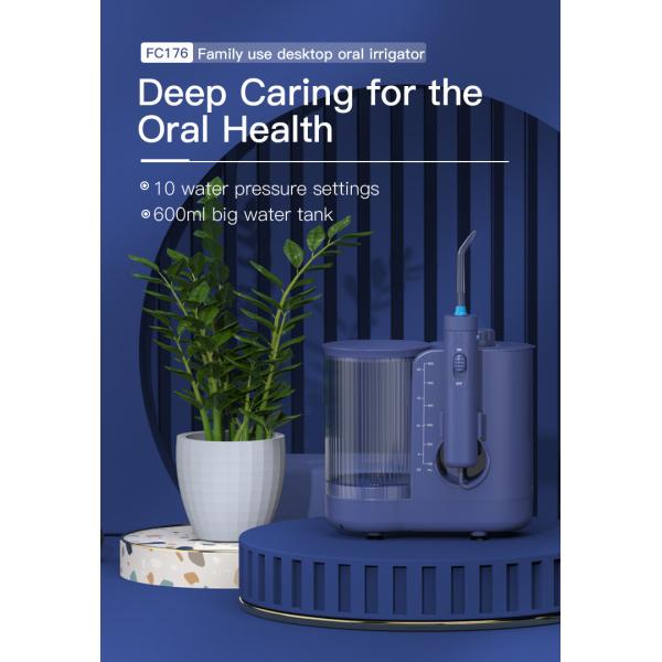 600ml Electric Jet Oral Hygiene Water Flosser 10+ Working Mode
