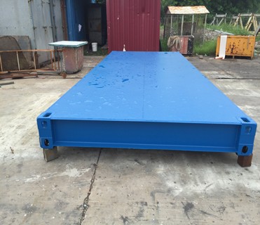 20ft Heavy-Duty Steel Floor Shipping Container 6058 x 2438 x 323.8mm Internal Dimensions 20 Foot Dry Container Platform