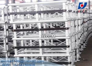 Hoist Parts Steel Mast Section for Construction Hoist / Passenger Elevator