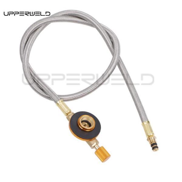 Outdoor Camping Heating Torch Adapter for Upper Flat Tank Control Valve Connection Wire