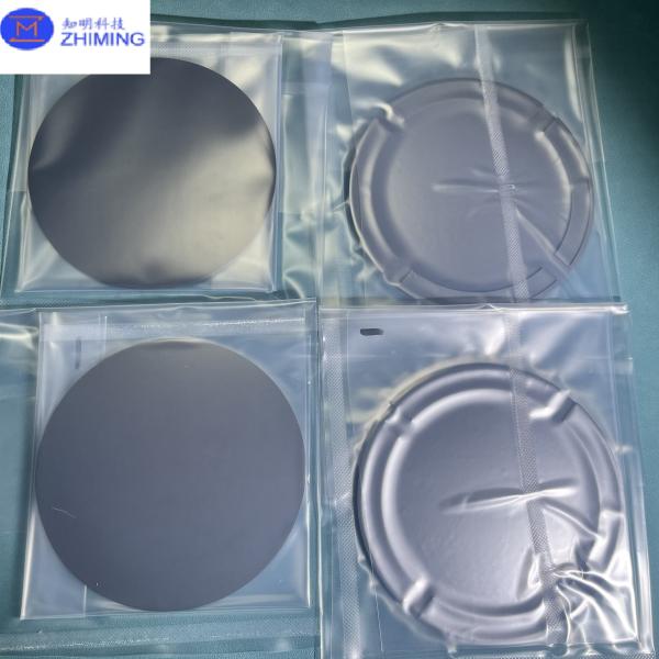 SiC Ceramic Tray Plate For 2inch 4inch 6inch Wafer Processing And Custom Size