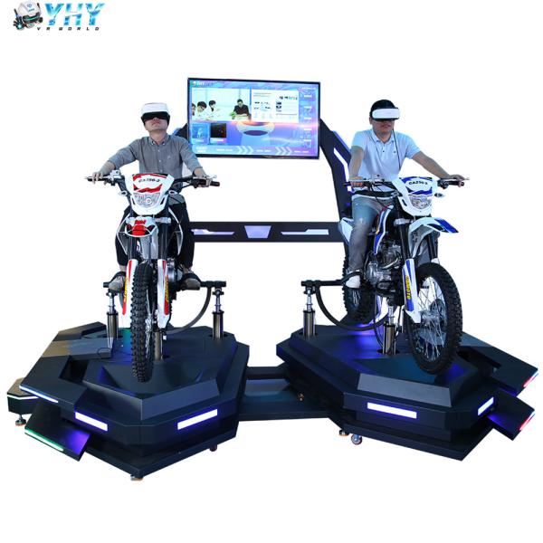 Theme Park 9D VR Motorcycle With 55 Inch Display Screen