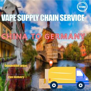 Quality NVOCC Vape Supply Chain Logistics Service from China to Germany Fast Delivery for sale