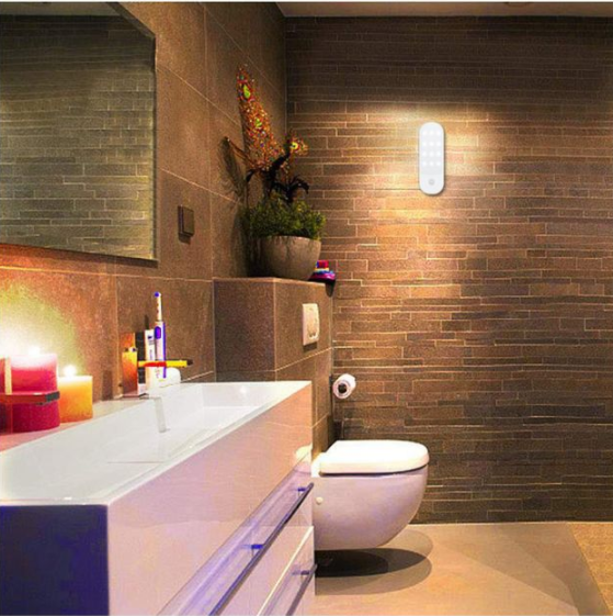 USB Rechargeable Motion Sensor Light,LED under cabinet light, Stick-On Night Light with USB Rechargeable Battery