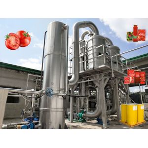 Automatic Tomato Sauce Ketchup Processing Line Cold Crushed