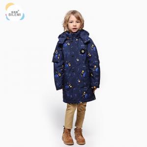China Best Down Coats Keep Warm Long Fashion Boutique Clothing Children Clothes Boys Hooded Jacket on sale