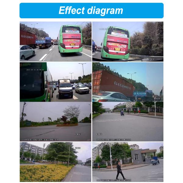 Black Box Car Surveillance Camera / High Resolution Car Front Camera