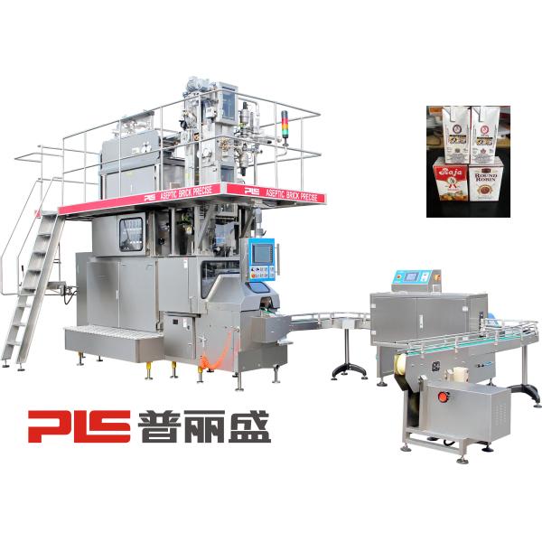 6000 PPH 100ml Aseptic Carton Filling Machine for Liquor