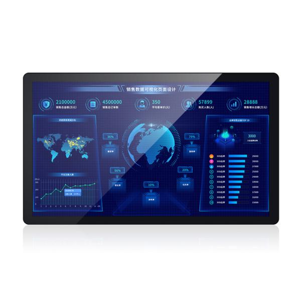 AC240V 400nits Touch Panel PC With OPS Interactive Whiteboard