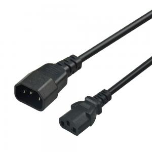 China Pvc C3 C4 Connector Computer Monitor Power Cord Customizable 5m 6m on sale