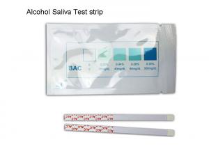 China Alcohol Drug Abuse Test Kit , Medical Saliva Drug Test Kit 4mm Gold Colloidal on sale