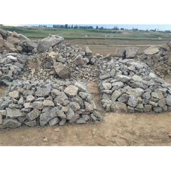 Long Life PVC Coated Hexagonal Wire Mesh Hot Dip Galvanized 80*100mm