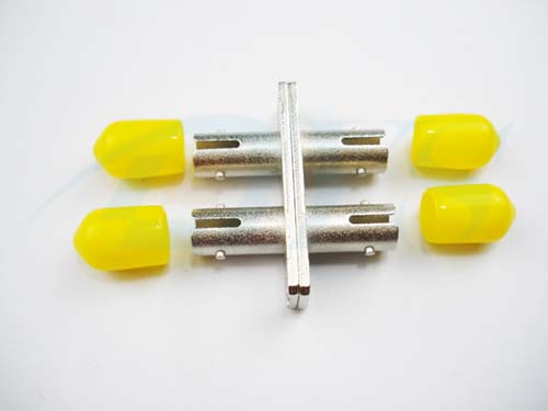 ST-ST Multimode Yellow Fiber Optic Adapter For Local Area Networks