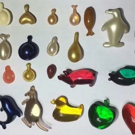 Plc Paintball Encapsulation Machine Halal Soft Capsule Oil And Paste Filling