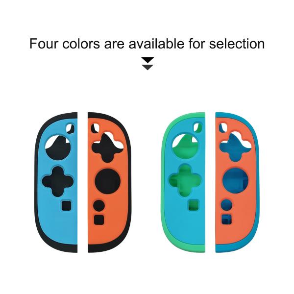 Thickened Texturing Surface Two-Tone Joycon Controller Silicone Handle Case for Nintendo Switch 2