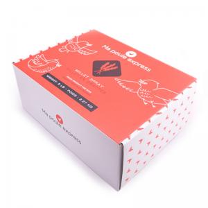 Quality Custom Toothpaste Corrugated Cardboard Packaging Double Sides Printed for sale