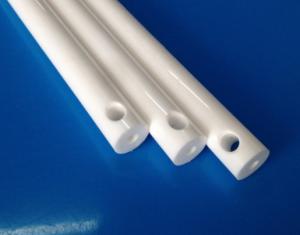 Quality High Temperature Glaze Smooth Deburr Surface Alumina Zirconia Mica Glass Ceramic Rod Plunger for sale