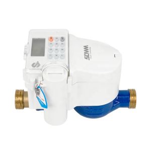 Quality Gsm Based Gps Water Flow Meter Wireless Prepaid Lora Sts Dn15 Water Meter for sale